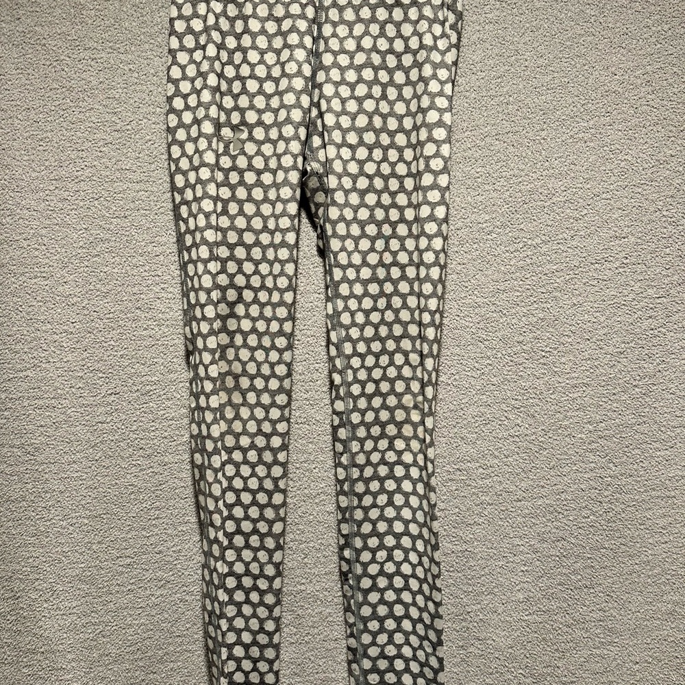 Under Armour Kids Gray Polka Dot Leggings
